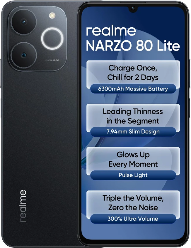 realme Narzo 80 Lite 4G  64 GB)  (4 GB RAM)